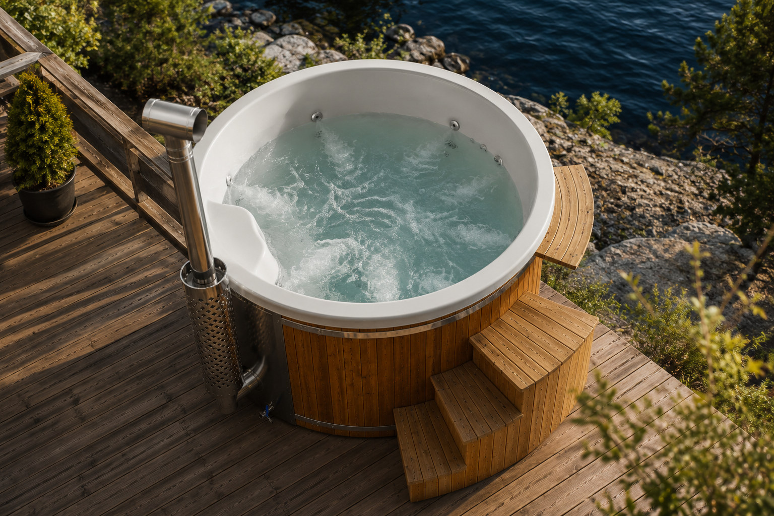 Spa et bain nordique ScandISpa